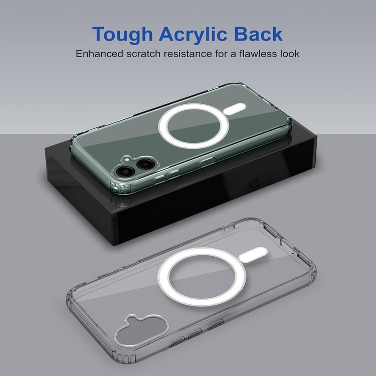 کاور گاردتک مدل Clear Magsafe Strap مناسب برای گوشی موبایل سامسونگ Galaxy A16 به همراه بند آویز