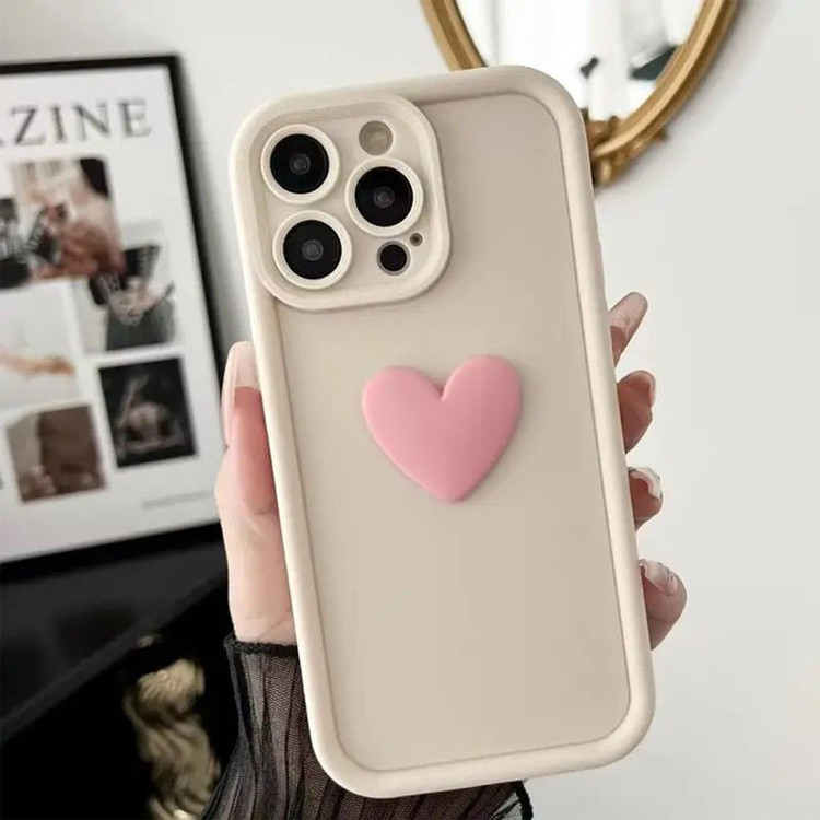 کاور تام قاب مدل سولید1 Heart مناسب برای گوشی موبایل اپل iPhone 12 Pro Max