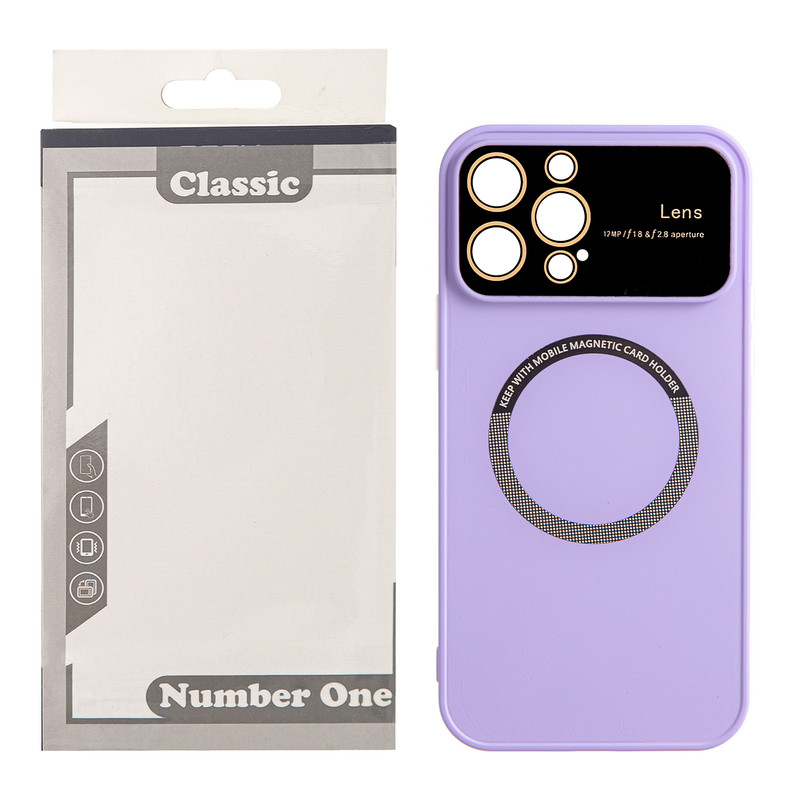 کاور کلاسیک مدل اتو مگسیف طرح محافظ کد KHO.1016 مناسب برای گوشی موبایل اپل IPHONE 14 Pro Max