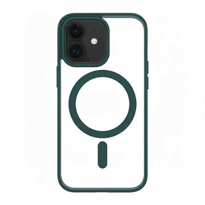 کاور مدل مگ سیف دور رنگی مناسب برای گوشی موبایل اپل IPHONE 12 / IPHONE 12 PRO