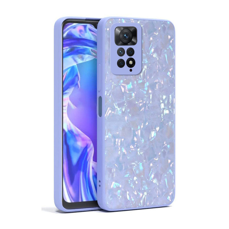 کاور تی رکس مدل Marble Strap مناسب برای گوشی موبایل شیائومی Redmi Note 11 4G به همراه بند