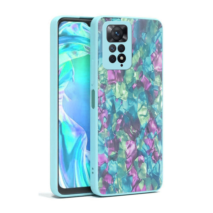 کاور تی رکس مدل Marble Strap مناسب برای گوشی موبایل شیائومی Redmi Note 11 4G به همراه بند