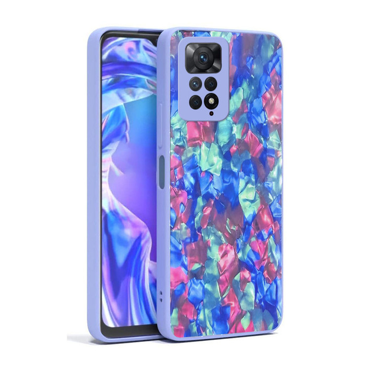 کاور تی رکس مدل Marble Strap مناسب برای گوشی موبایل شیائومی Redmi Note 11 4G به همراه بند