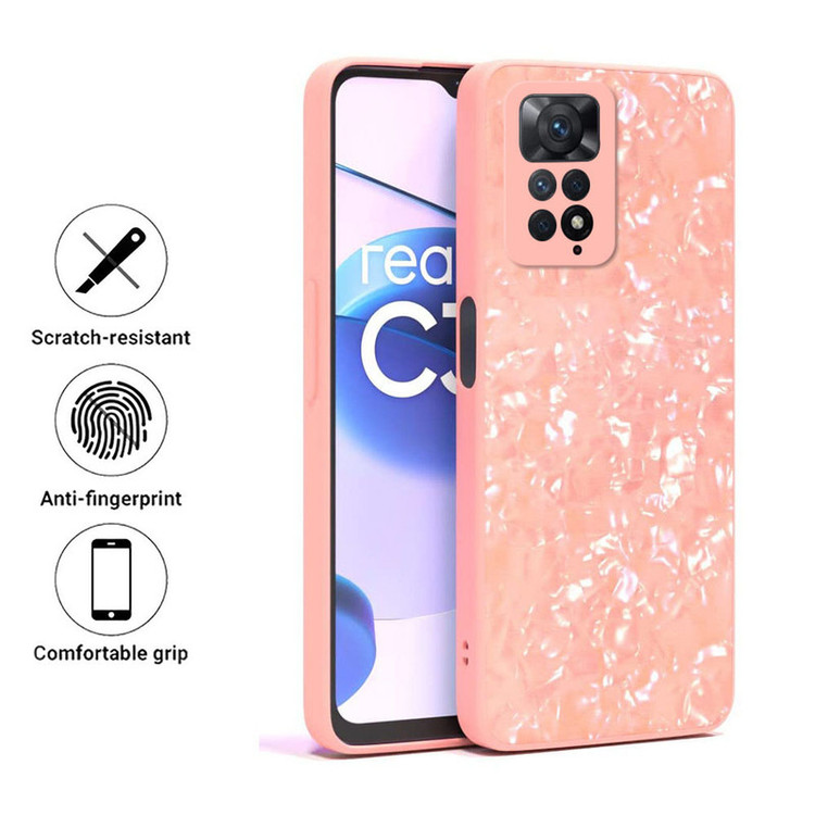 کاور تی رکس مدل Marble Strap مناسب برای گوشی موبایل شیائومی Redmi Note 11 4G به همراه بند
