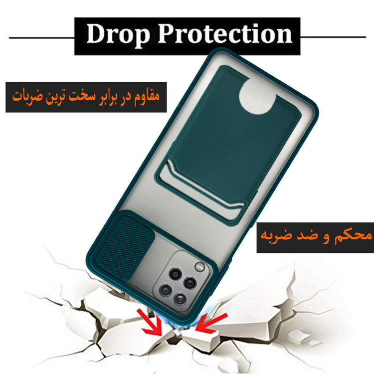 کاور گاردتک مدل Camshield Card مناسب برای گوشی موبایل سامسونگ Galaxy A12 Nacho / M12
