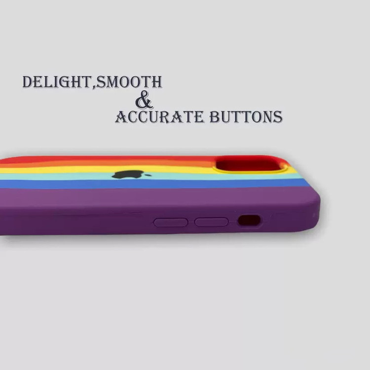 کاور آیرون من مدل RAINBOW مناسب برای گوشی موبایل اپل IPHONE 12 PRO همراه با قلم لمسی