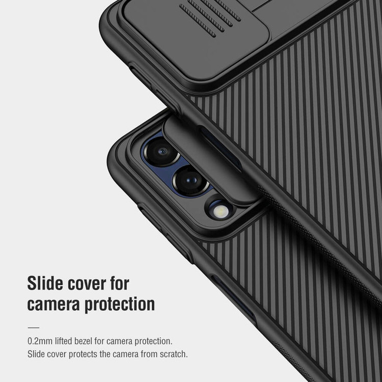 کاور نیلکین مدل CamShield مناسب برای گوشی موبایل سامسونگ Galaxy M53 5G