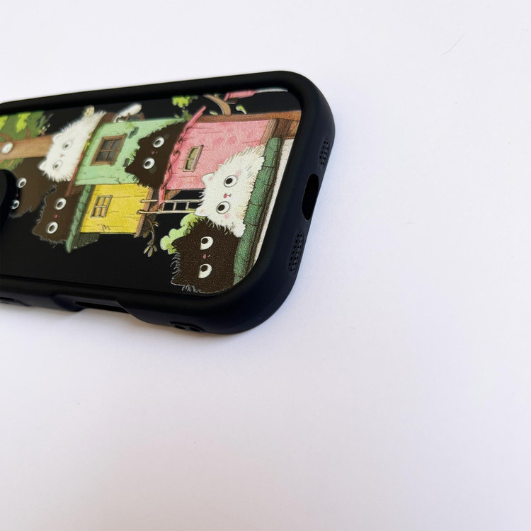 کاور مدل سولید طرح گربه های کیوت کد 557 مناسب برای گوشی موبایل اپل iPhone 16