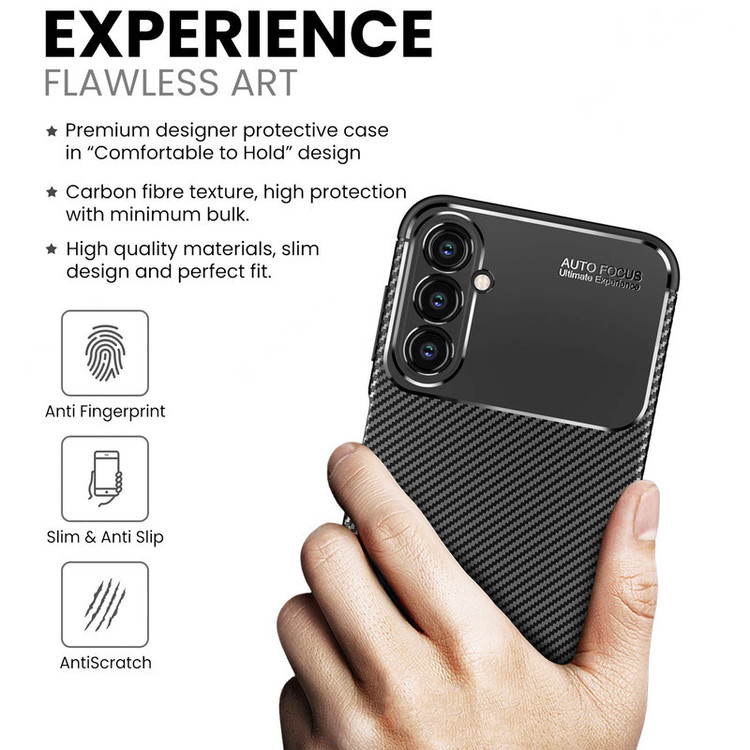 کاور آیرون من مدل AUTO FOCUS مناسب برای گوشی موبایل سامسونگ Galaxy A55 / A55 5G