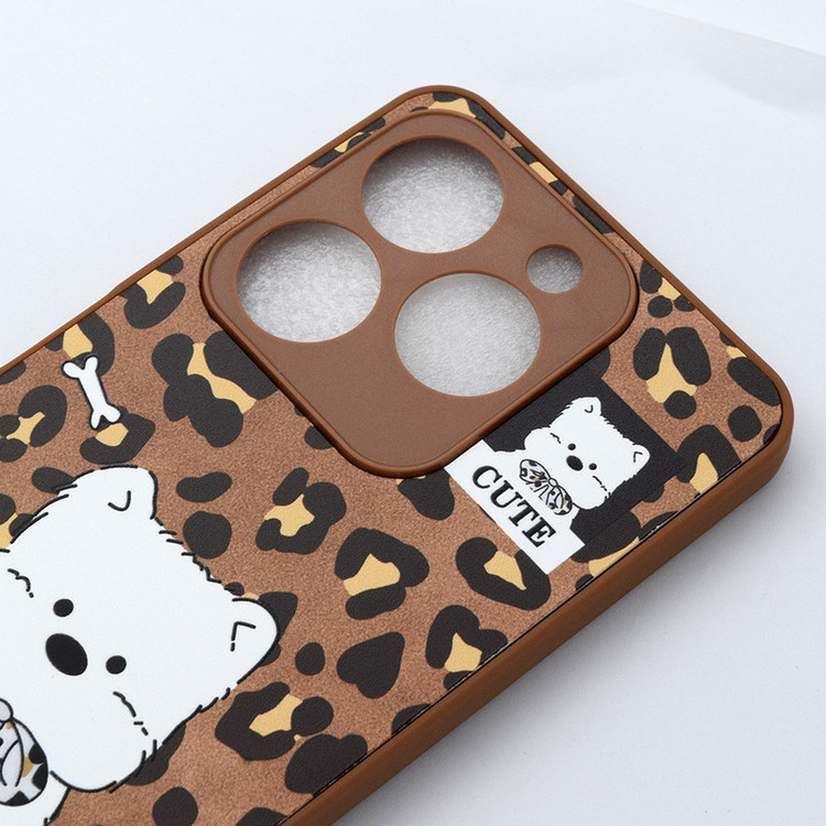 کاور مدل Westie Leopard مناسب برای گوشی موبایل سامسونگ Galaxy A15