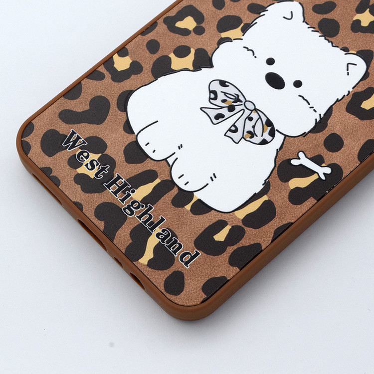 کاور مدل Westie Leopard مناسب برای گوشی موبایل سامسونگ Galaxy A15