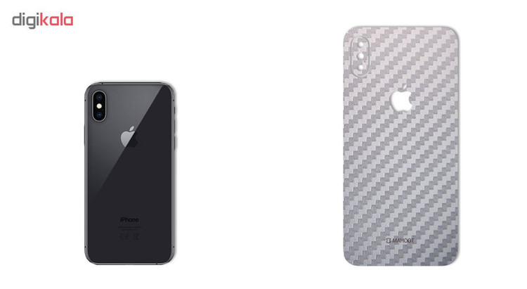 برچسب پوششی ماهوت طرح Carbon-Fiber مناسب برای گوشی موبایل اپل iPhone XS