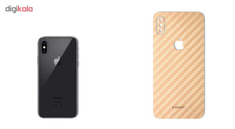 برچسب پوششی ماهوت طرح Carbon-Fiber مناسب برای گوشی موبایل اپل iPhone XS