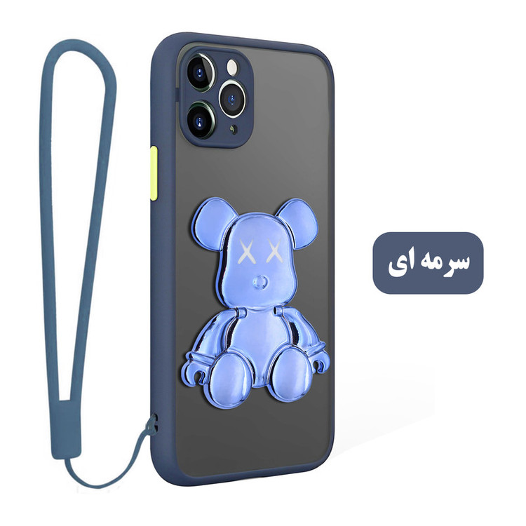 کاور اسپارتان مدل MBC Teddy مناسب برای گوشی موبایل سامسونگ Galaxy A22 4G به همراه بند نگهدارنده