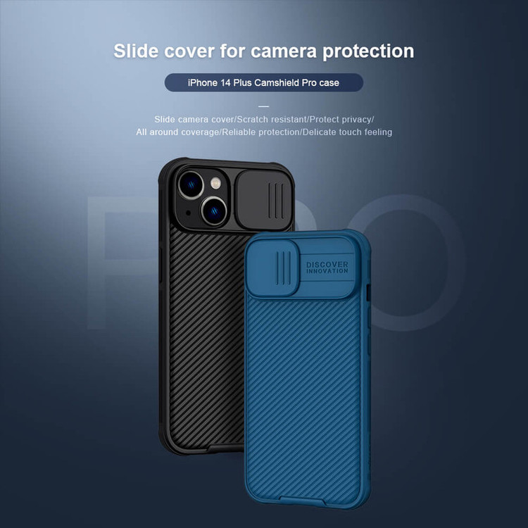 کاور نیلکین مدل CamShield Pro مناسب برای گوشی موبایل اپل iPhone 14 plus