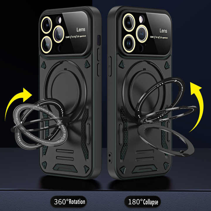کاور اسپارتان مدل Hybrid Armor Strap مناسب برای گوشی موبایل اپل iPhone 13 Pro به همراه بند آویز