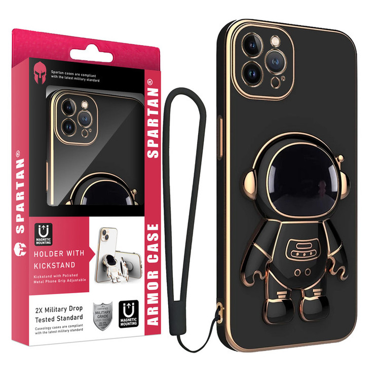 کاور اسپارتان مدل Astronaut Strap مناسب برای گوشی موبایل اپل iPhone 11Pro / 11 Pro به همراه بند