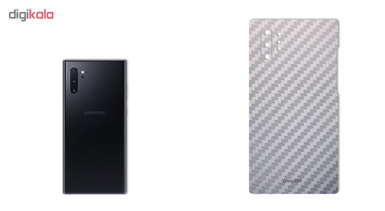 برچسب پوششی ماهوت مدل Carbon-Fiber مناسب برای گوشی موبایل سامسونگ Galaxy Note 10 Plus