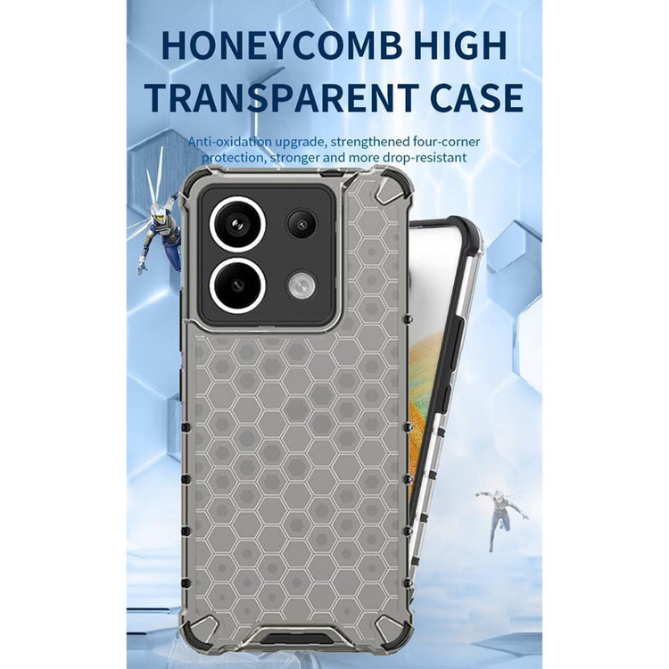 کاور اسپارتان مدل Honey Comb مناسب برای گوشی موبایل شیائومی Redmi Note 13 Pro 5G/ Poco X6