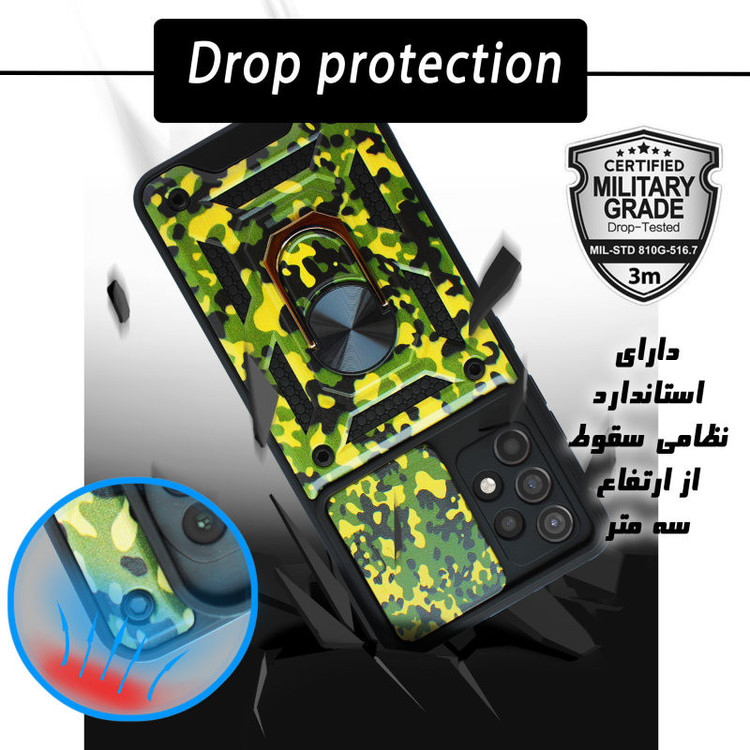 کاور گاردتک مدل Dcamp Army مناسب برای گوشی موبایل سامسونگ Galaxy A53 5G