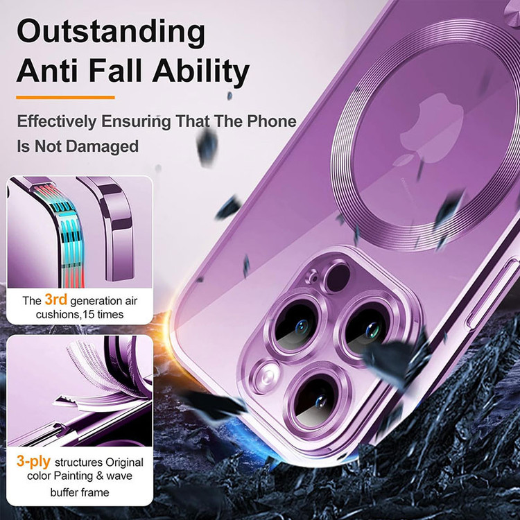کاور مسیر مدل Color Magsafe Lens Protector مناسب برای گوشی موبایل اپل iPhone 16 Pro