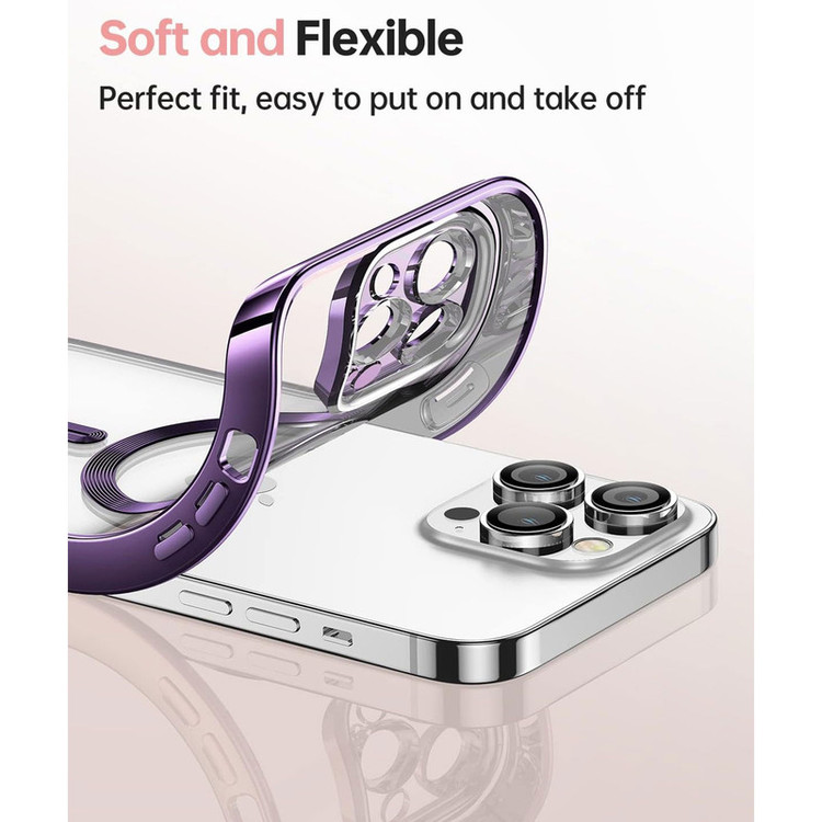 کاور مسیر مدل Color Magsafe Lens Protector مناسب برای گوشی موبایل اپل iPhone 16 Pro