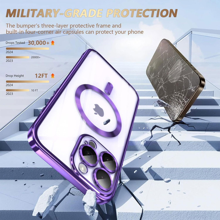کاور مسیر مدل Color Magsafe Lens Protector مناسب برای گوشی موبایل اپل iPhone 16 Pro