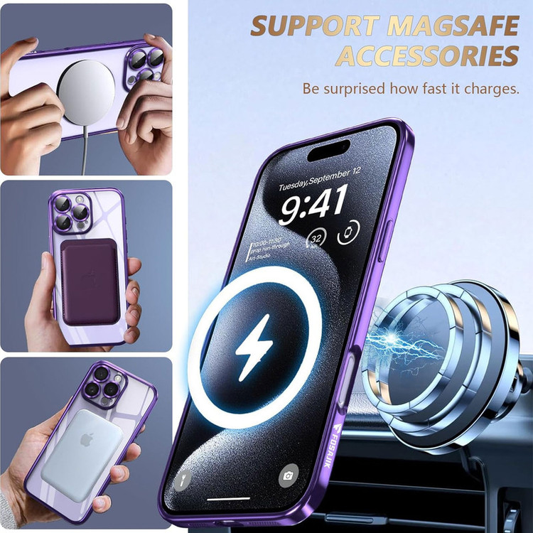 کاور مسیر مدل Color Magsafe Lens Protector مناسب برای گوشی موبایل اپل iPhone 16 Pro