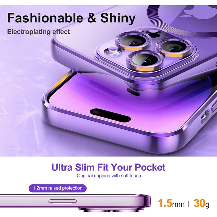 کاور مسیر مدل Color Magsafe Lens Protector مناسب برای گوشی موبایل اپل iPhone 16 Pro