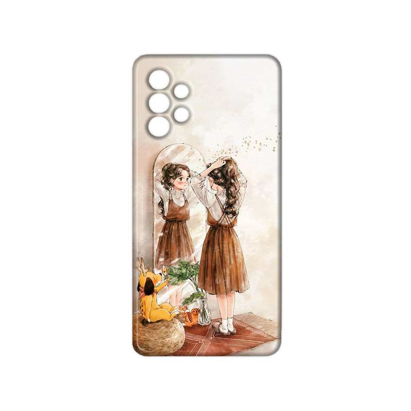 کاور مدل دخترانه کد 185 مناسب برای گوشی موبایل سامسونگ galaxy A73