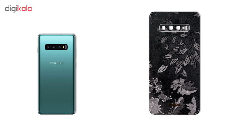 برچسب پوششی ماهوت طرح Wild-Flower مناسب برای گوشی موبایل سامسونگ Galaxy S10 PLUS