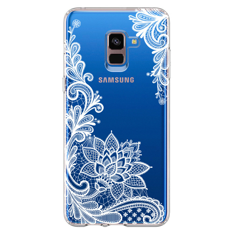 کاور مگافون کد C18-W مناسب برای گوشی موبایل سامسونگ Galaxy A8 2018