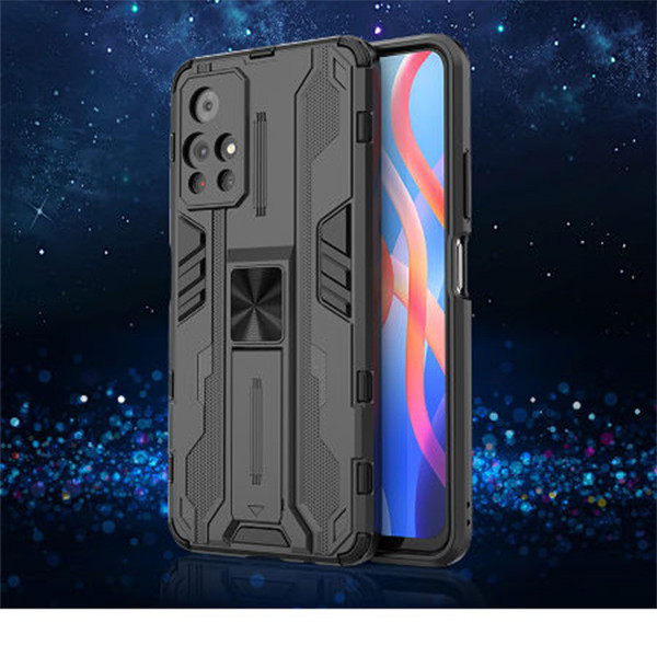 کاور آیرون من مدل BiberCas مناسب برای گوشی موبایل شیائومی Redmi Note 11 5G / Poco M4 Pro 5G / Redmi Note 11T 5G به همراه قلم لمسی