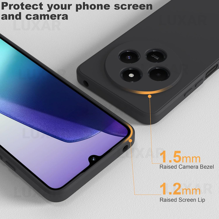 کاور لوکسار مدل redmi14c -silicone10 مناسب برای گوشی موبایل شیائومی Redmi 14C / Redmi 14R / Poco C75