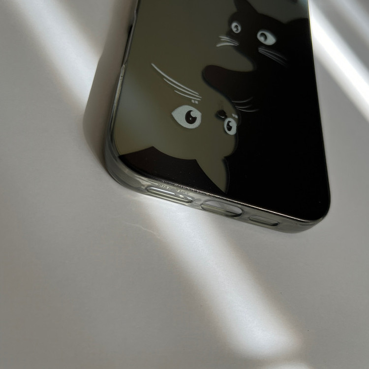 کاور مدل فانتزی طرح گربه سیاه کد 432 مناسب برای گوشی موبایل اپل iPhone 16 Pro Max
