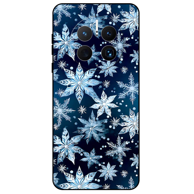 کاور مگافون طرح برف مدل 2824 مناسب برای گوشی موبایل هوآوی Mate 50 Pro