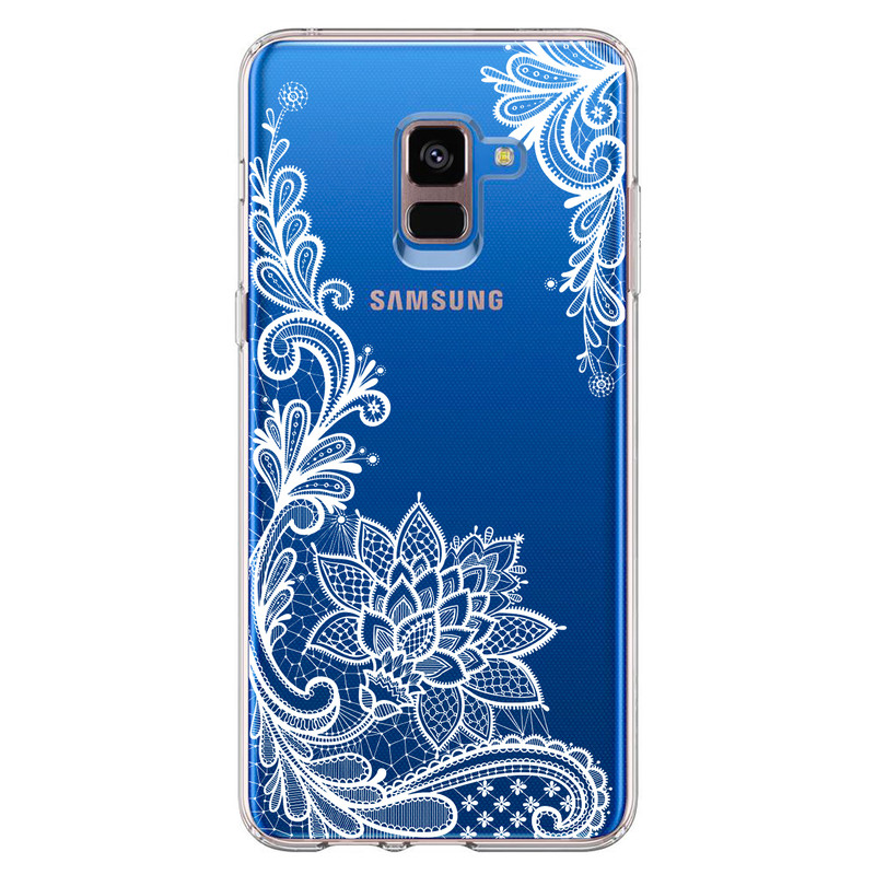 کاور مگافون کد C18-W مناسب برای گوشی موبایل سامسونگ Galaxy A8 Plus
