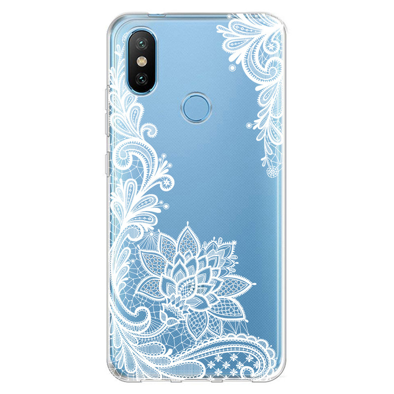 کاور مگافون کد C18-W مناسب برای گوشی موبایل شیائومی Redmi 6 Pro / Mi A2 Lite