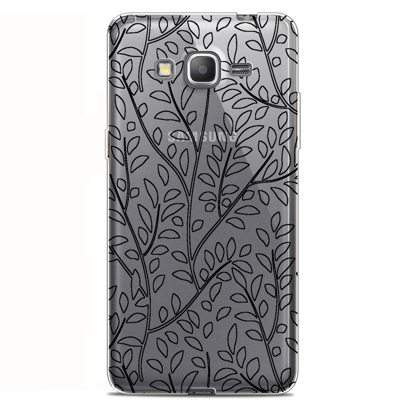 کاور مگافون طرح برگ مدل C45-B مناسب برای گوشی موبایل سامسونگ Galaxy Grand Prime Plus / G532