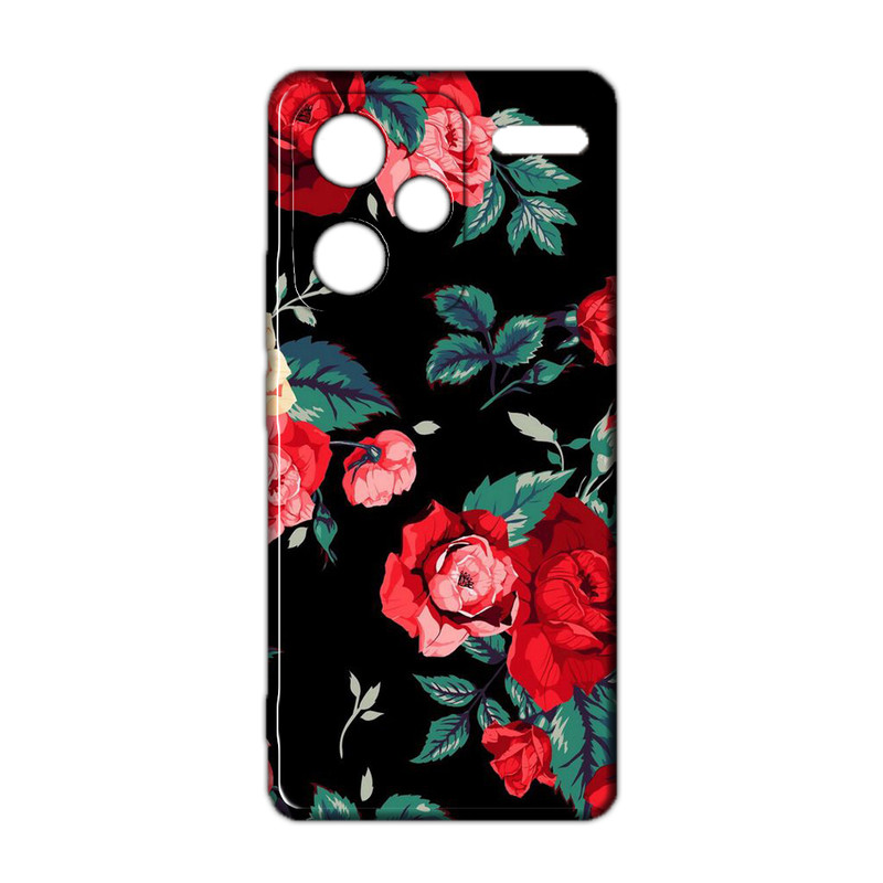 کاور مدل گل کد 085 مناسب برای گوشی موبایل شیائومی Redmi Note 13 Pro Plus