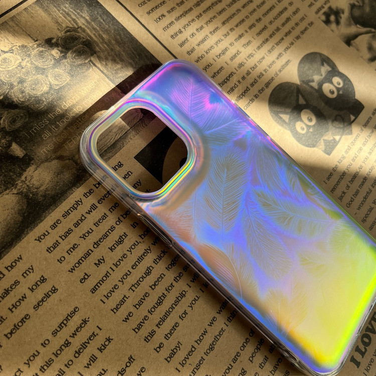 کاور مدل هولوگرامی طرح ابر و بادی کد 535 مناسب برای گوشی موبایل اپل iPhone 13 Pro Max
