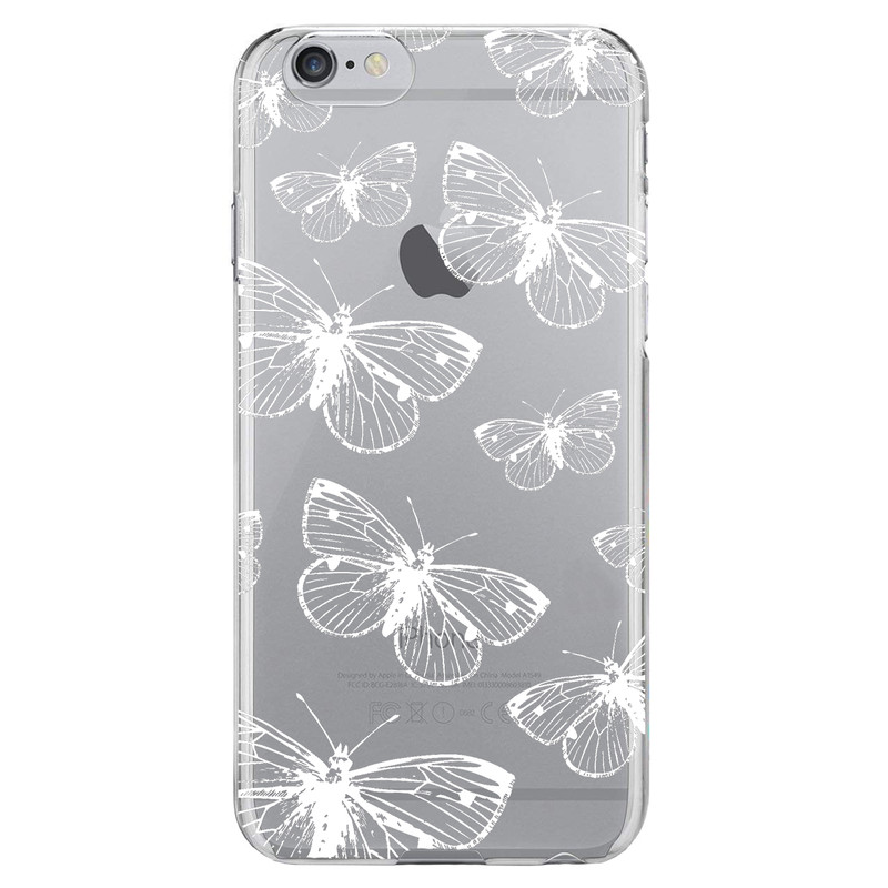 کاور مگافون طرح پروانه مدل C54-W مناسب برای گوشی موبایل اپل iPhone 6 / 6s