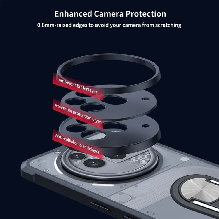 کاور گاردتک اساک مدل AntiShock Magnet Holder مناسب برای گوشی موبایل ناتینگ فون Nothing Phone 3a Pro