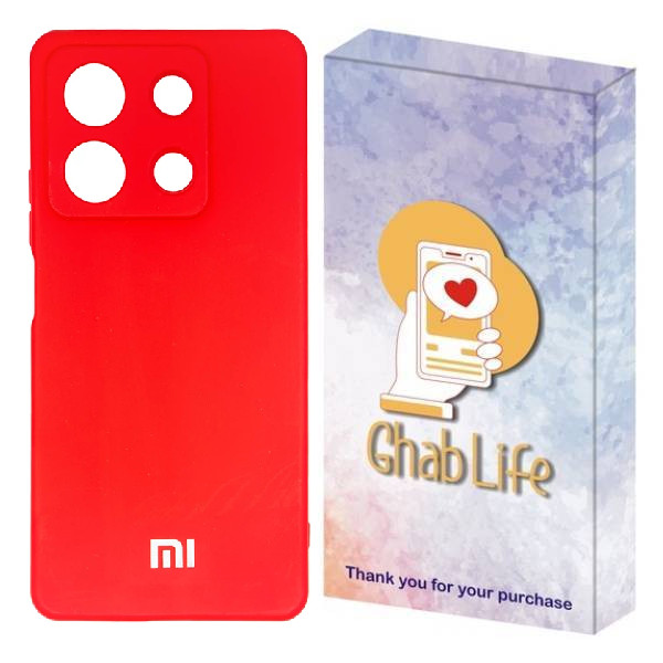 کاور قاب لایف مدل سیلیکونی مناسب برای گوشی موبایل شیائومی Redmi Note 13 Pro 5G