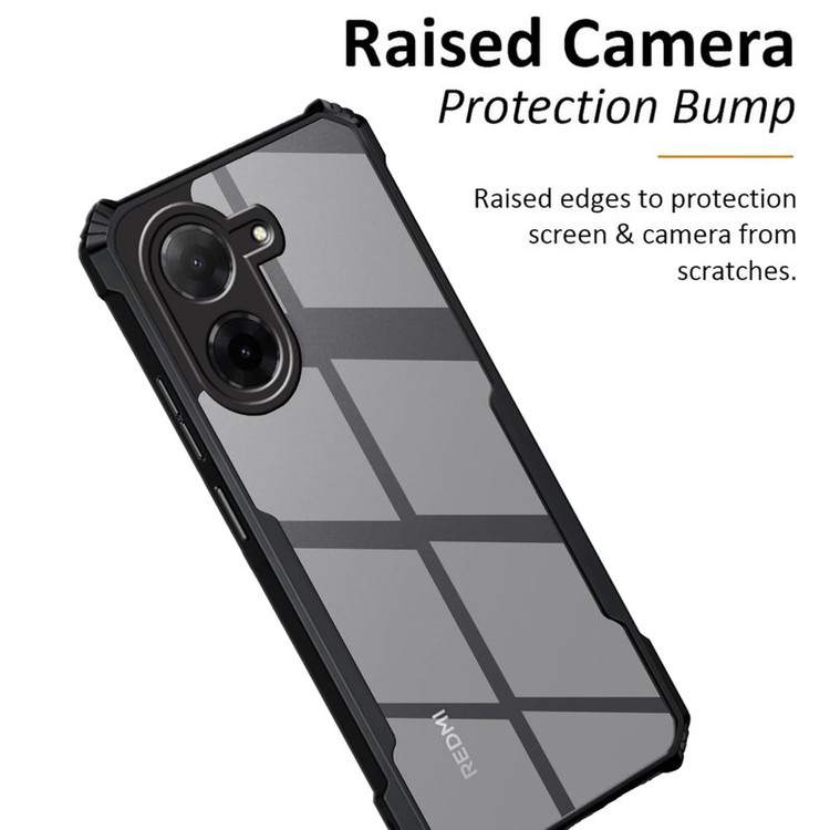 کاور گاردتک اساک مدل Antishock Strap مناسب برای گوشی موبایل شیائومی Redmi A5/ Poco C71 به همراه بند