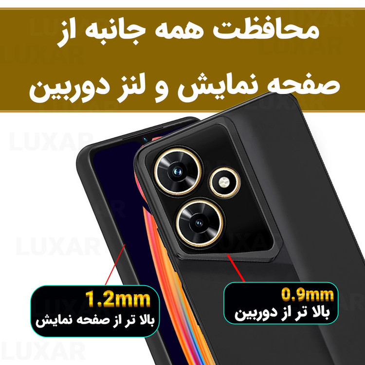 کاور لوکسار مدل Redmi 13 -Porsche مناسب برای گوشی موبایل شیائومی Redmi 13 4G / Note 13R 5G / Poco M6 4G / Poco M6 Plus 5G / Redmi 13X 4G