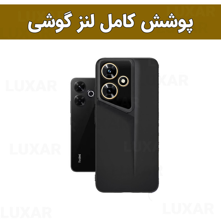 کاور لوکسار مدل Redmi 13 -Porsche مناسب برای گوشی موبایل شیائومی Redmi 13 4G / Note 13R 5G / Poco M6 4G / Poco M6 Plus 5G / Redmi 13X 4G