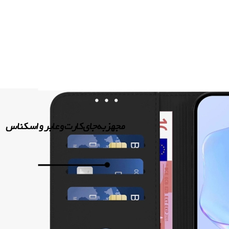 کیف کلاسوری طرح چرمی مناسب برای گوشی موبایل شیائومی redmi note 13 pro 4G