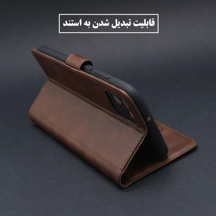 کیف کلاسوری دنیای قاب مدل Magneti کد D004 مناسب برای گوشی موبایل سامسونگ Galaxy S24FE