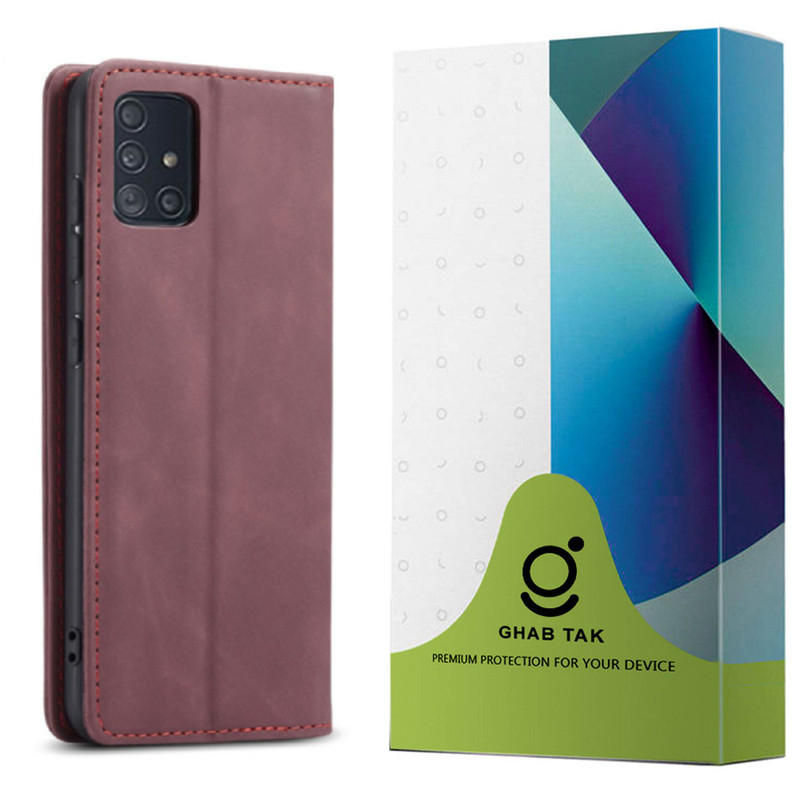کیف کلاسوری قاب تک مدل CLSBIGHA مناسب برای گوشی موبایل سامسونگ Galaxy A51